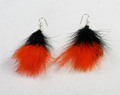 SF Giants Feather Dangles